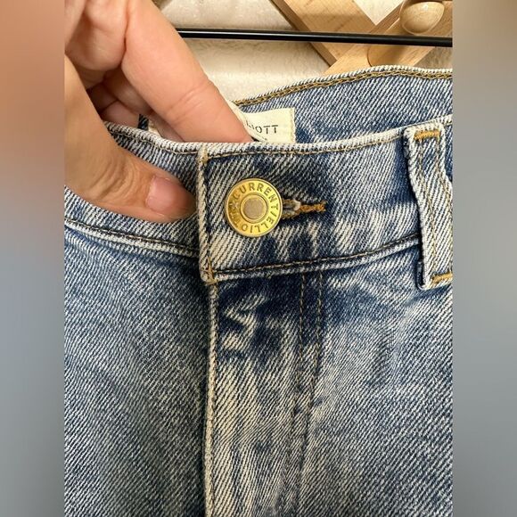 Current Elliot Soulmate High Rise Slim Straight Leg Jean Camino Blue Sz 25 - Picture 7 of 12